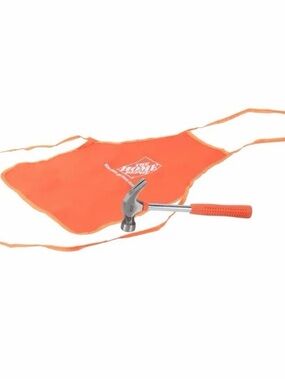 NWT Home Depot Hammer Apron Set Kids Workshop Brand New